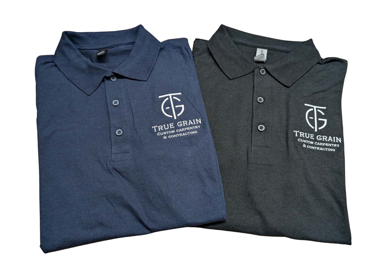 TG - Two Polo shirts with a Logo